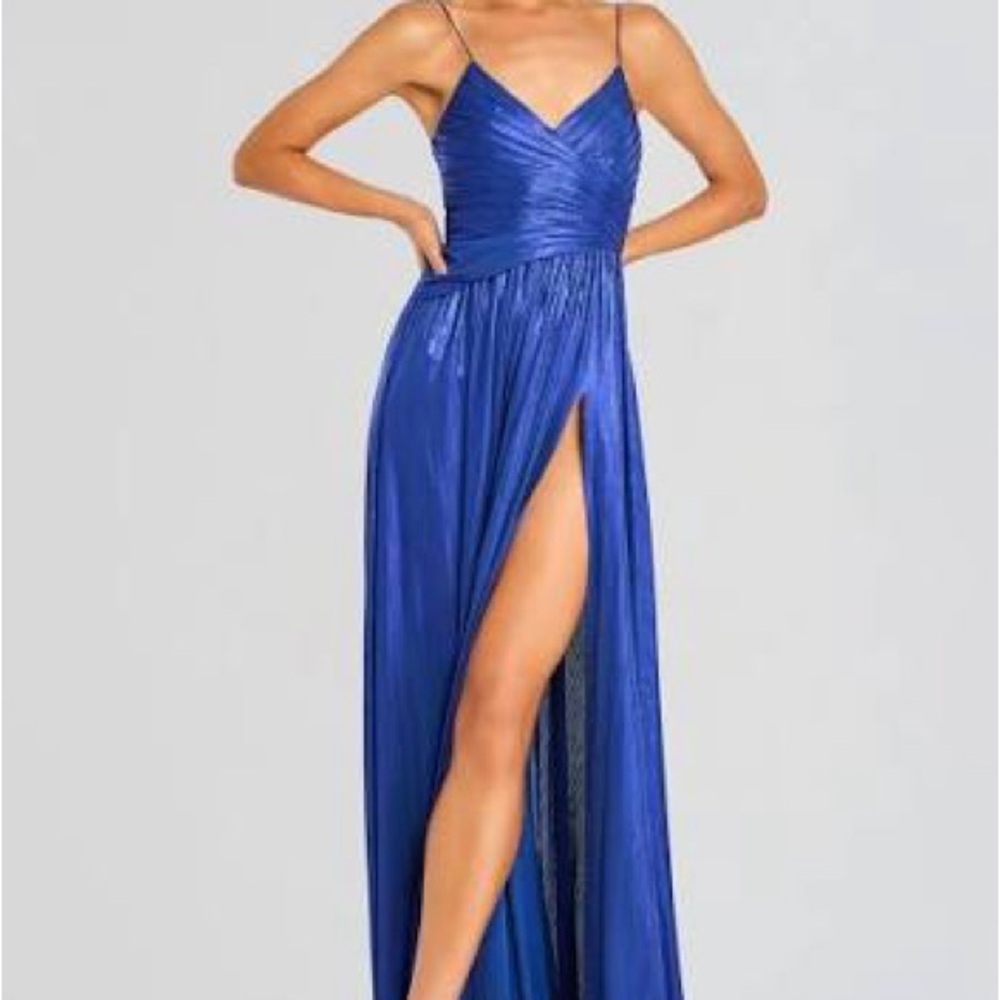 Retrofete Royal Blue Prom Dress